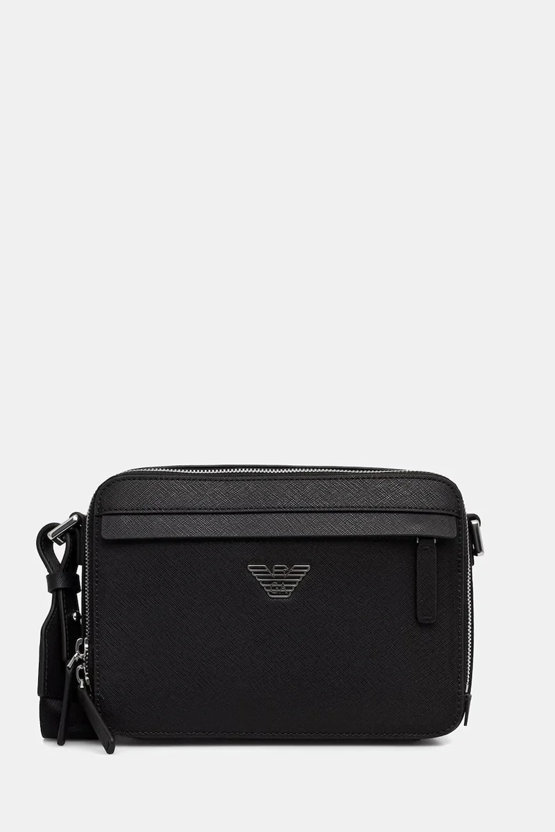 Emporio Armani geantă mică pentru bărbați cu imitație de piele