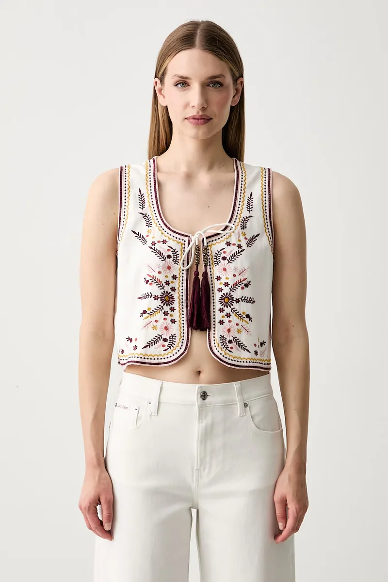 Pedro del Hierro vestă pentru femei din bumbac