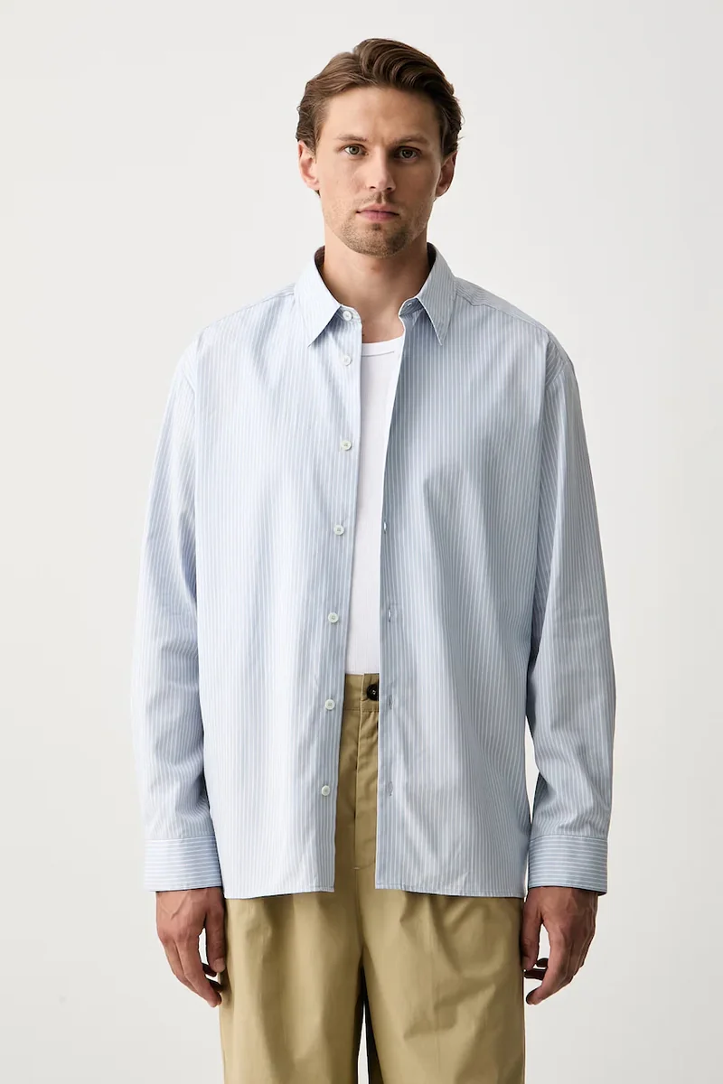 A.P.C. cămașă pentru bărbați din bumbac chemise malo sans poche