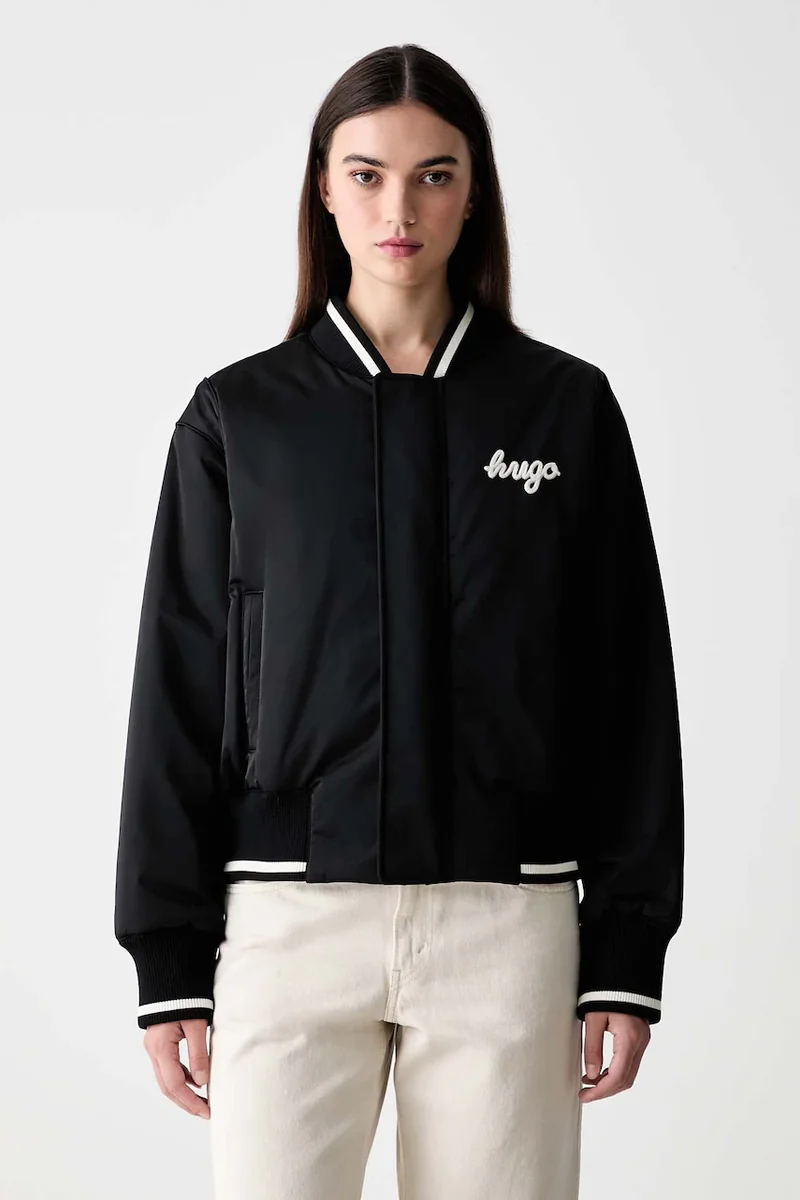 HUGO Blue geacă bomber pentru femei Felax-1_B