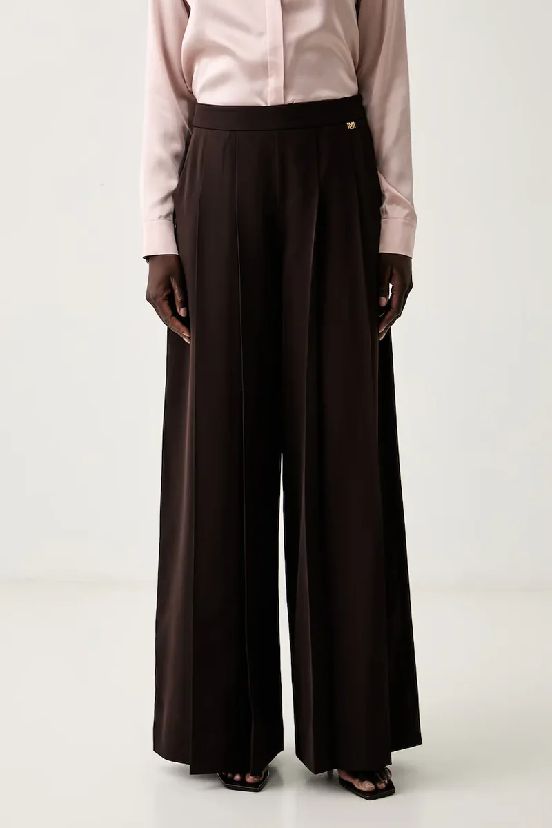 Marciano by Guess pantaloni wide leg pentru femei KAMILA