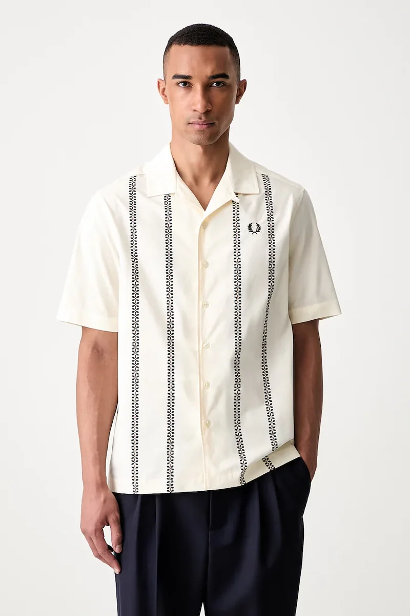 Fred Perry cămașă pentru bărbați, din bumbac