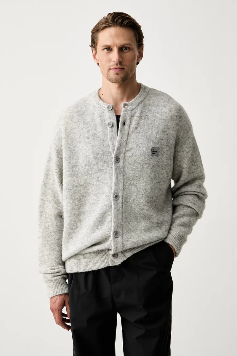 American Vintage cardigan pentru bărbați cu lână