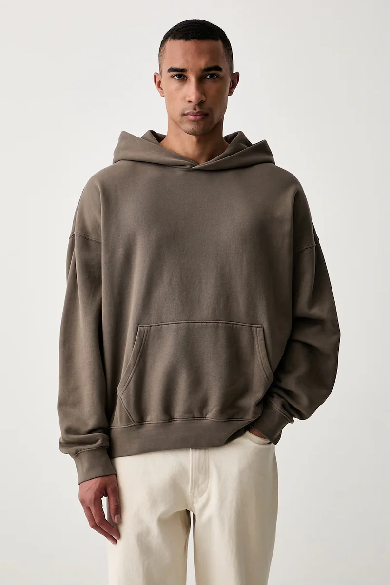 Levi's hanorac cu glugă pentru bărbați cu bumbac SOFT CROPPED