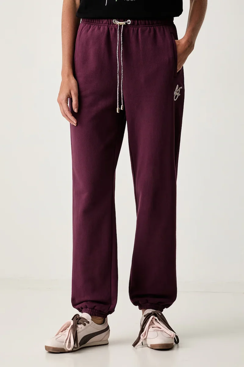 Liu Jo pantaloni de trening pentru femei din bumbac