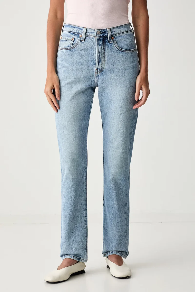Levi's blugi straight pentru femei 501® JEANS FOR WOMEN