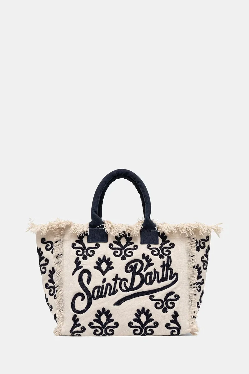 MC2 Saint Barth tote bag pentru femei din bumbac