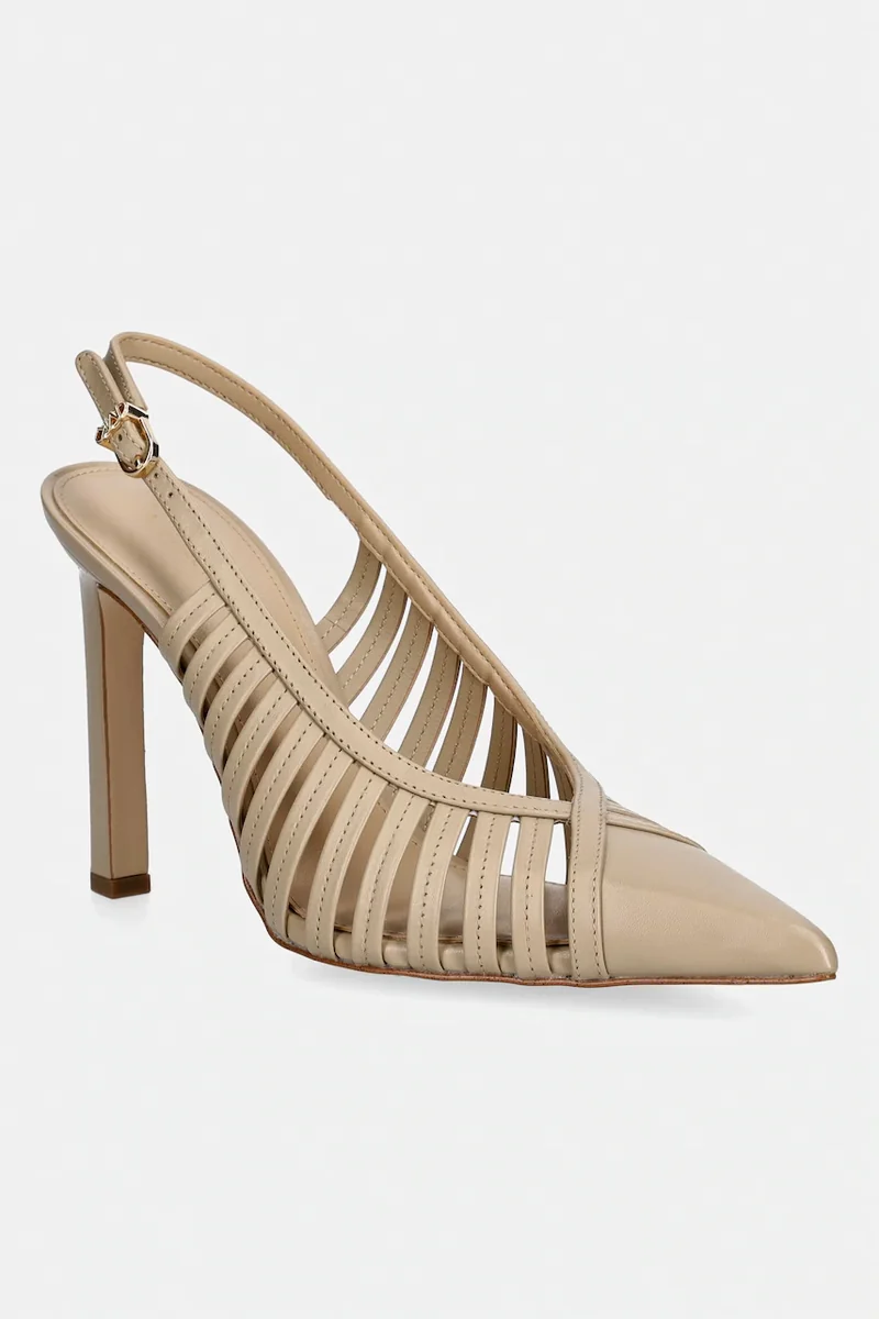 MICHAEL Michael Kors pantofi cu toc stiletto din piele Adriana High Pump