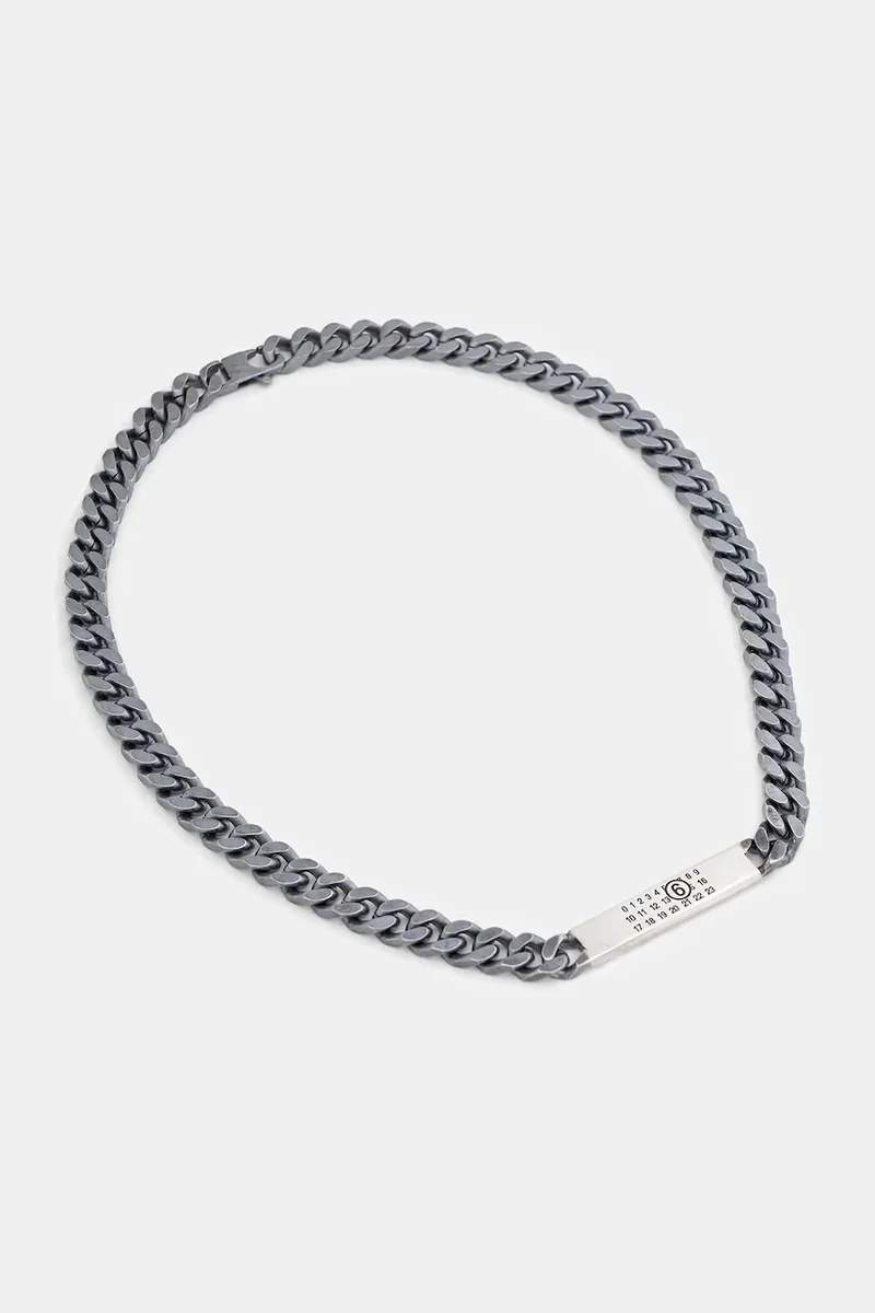 MM6 Maison Margiela lănțișor pentru femei din alamă