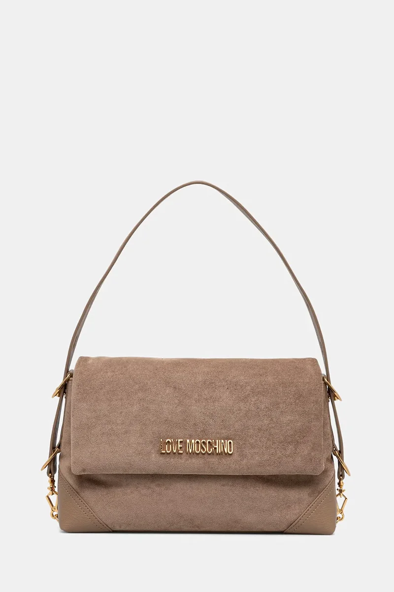 Love Moschino geantă pentru femei cu imitație de piele întoarsă