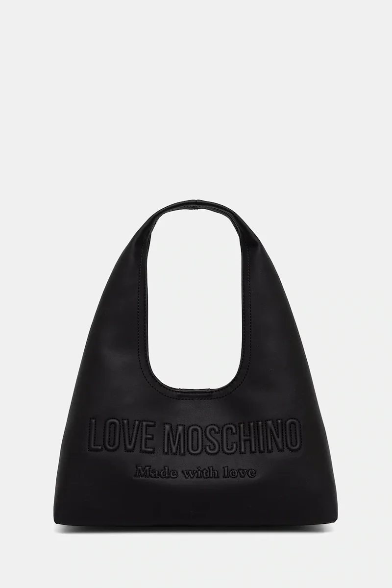 Love Moschino hobo bag pentru femei cu imitație de piele