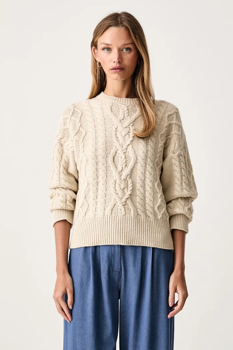 Weekend Max Mara pulover pentru femei din lână WKDALBEN