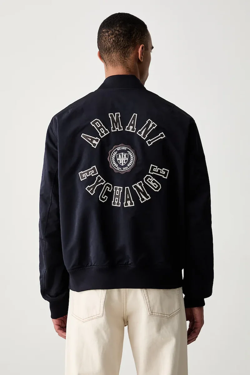 Armani Exchange jachetă reversibilă pentru bărbați