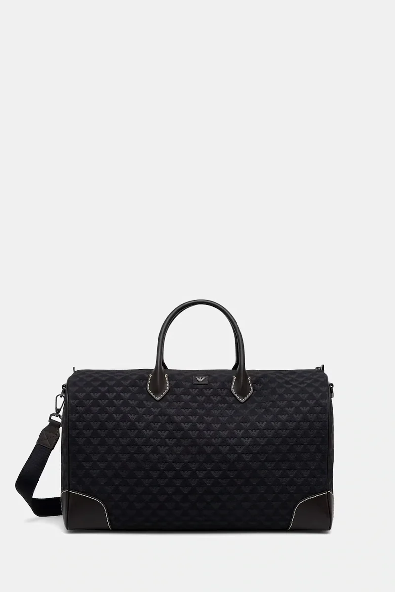 Emporio Armani geantă de călătorie pentru bărbați din piele