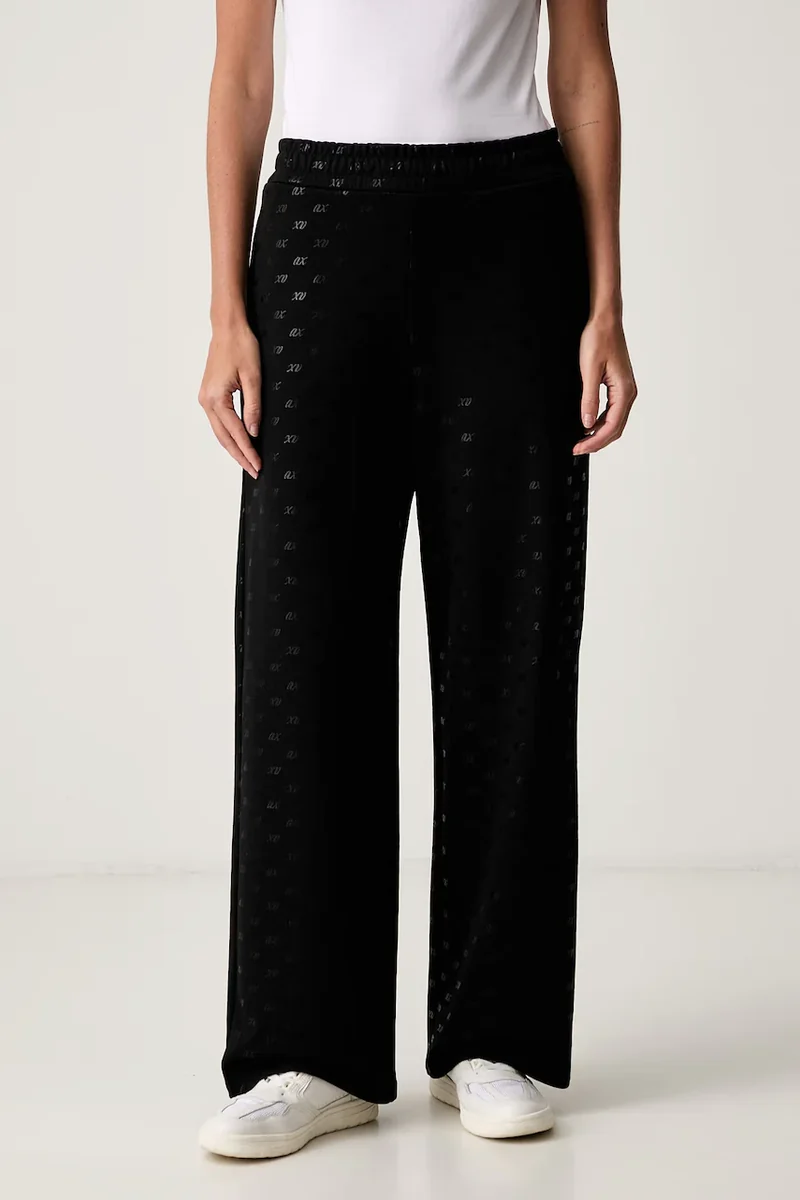 Armani Exchange pantaloni de trening pentru femei cu bumbac