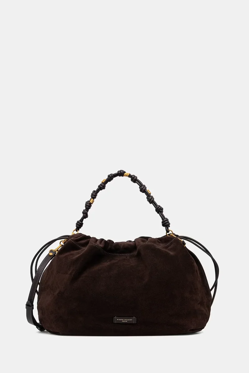 Gianni Chiarini geantă shopper pentru femei din piele întoarsă MORGANA