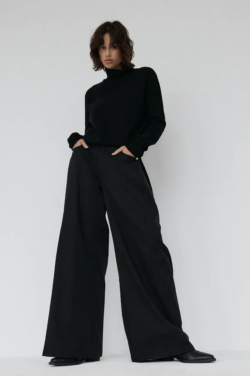 Muuv. Muuv pantaloni straight pentru femei AHI