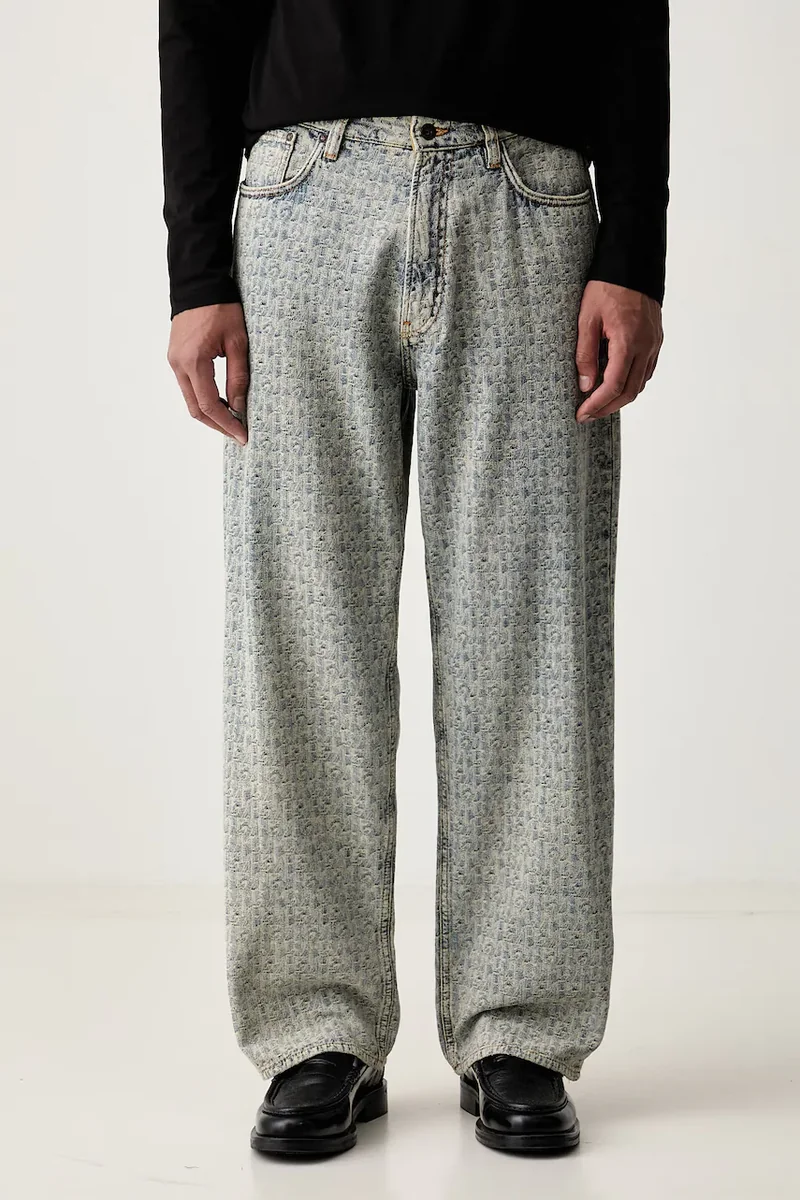 Emporio Armani blugi relaxed fit pentru bărbați