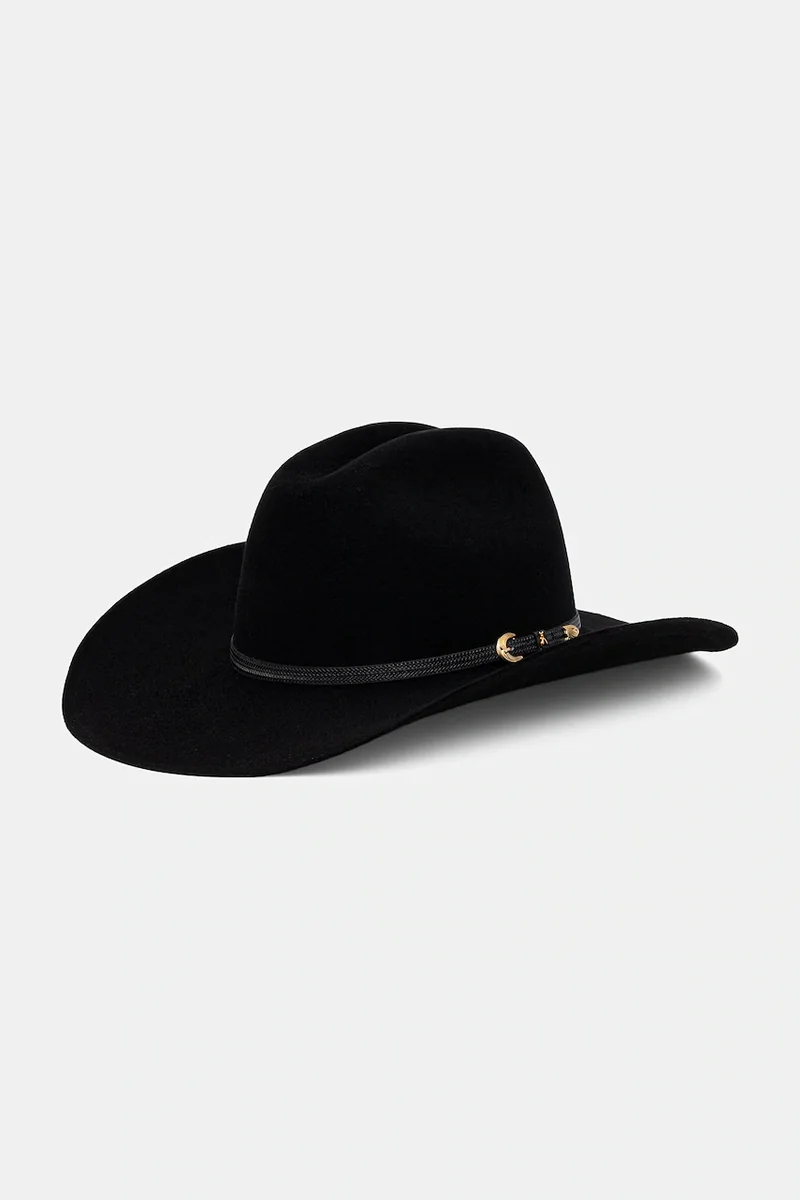Patrizia Pepe pălărie de cowboy pentru femei din lână