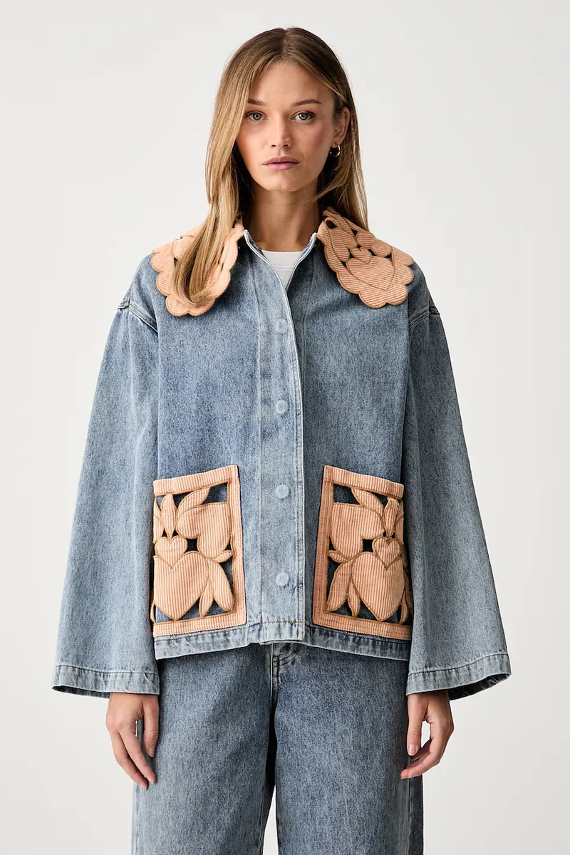 Farm Rio geacă de blugi pentru femei din denim