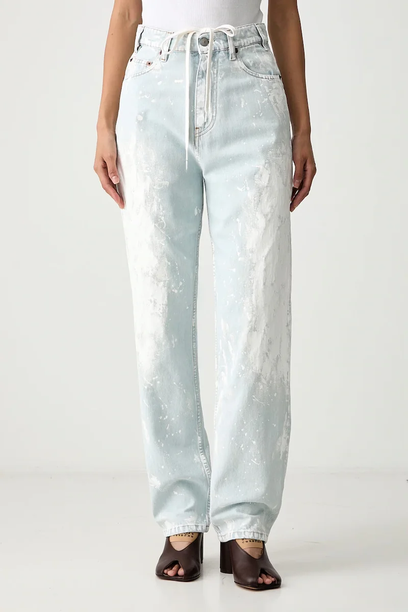 MM6 Maison Margiela blugi mom fit pentru femei