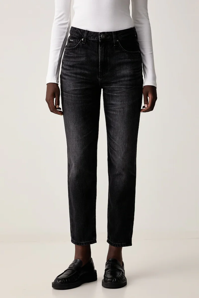 Guess Jeans blugi mom fit pentru femei