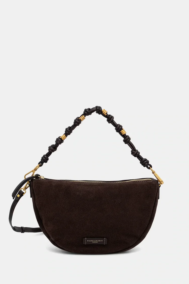Gianni Chiarini geantă crossbody pentru femei din piele întoarsă CLEO