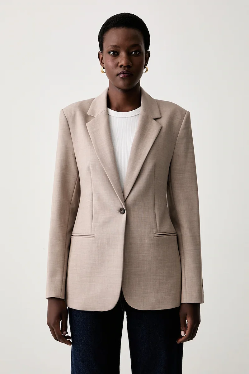 Calvin Klein sacou cu un singur rând de nasturi pentru femei