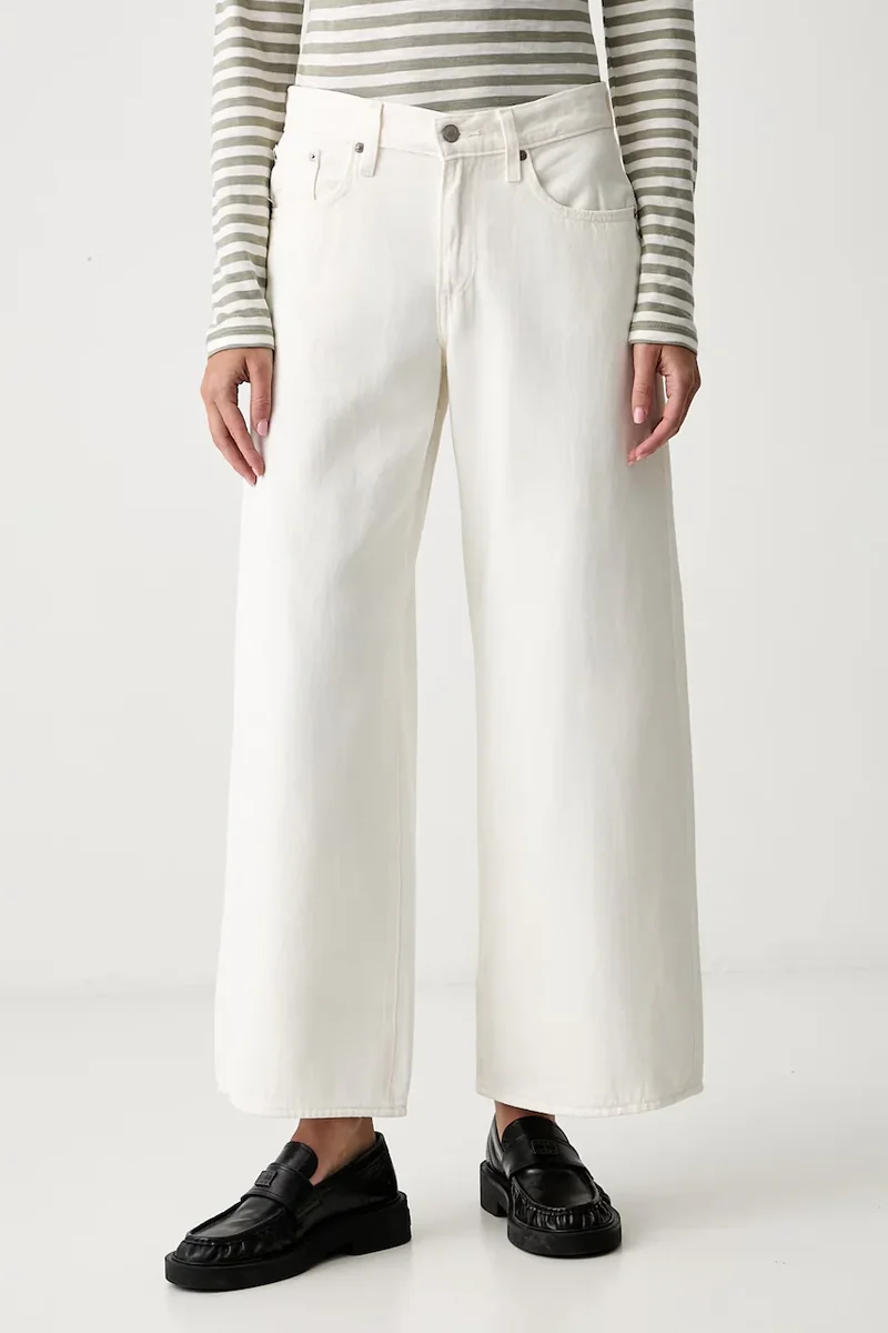Levi's blugi wide leg pentru femei MIDDY WIDE LEG