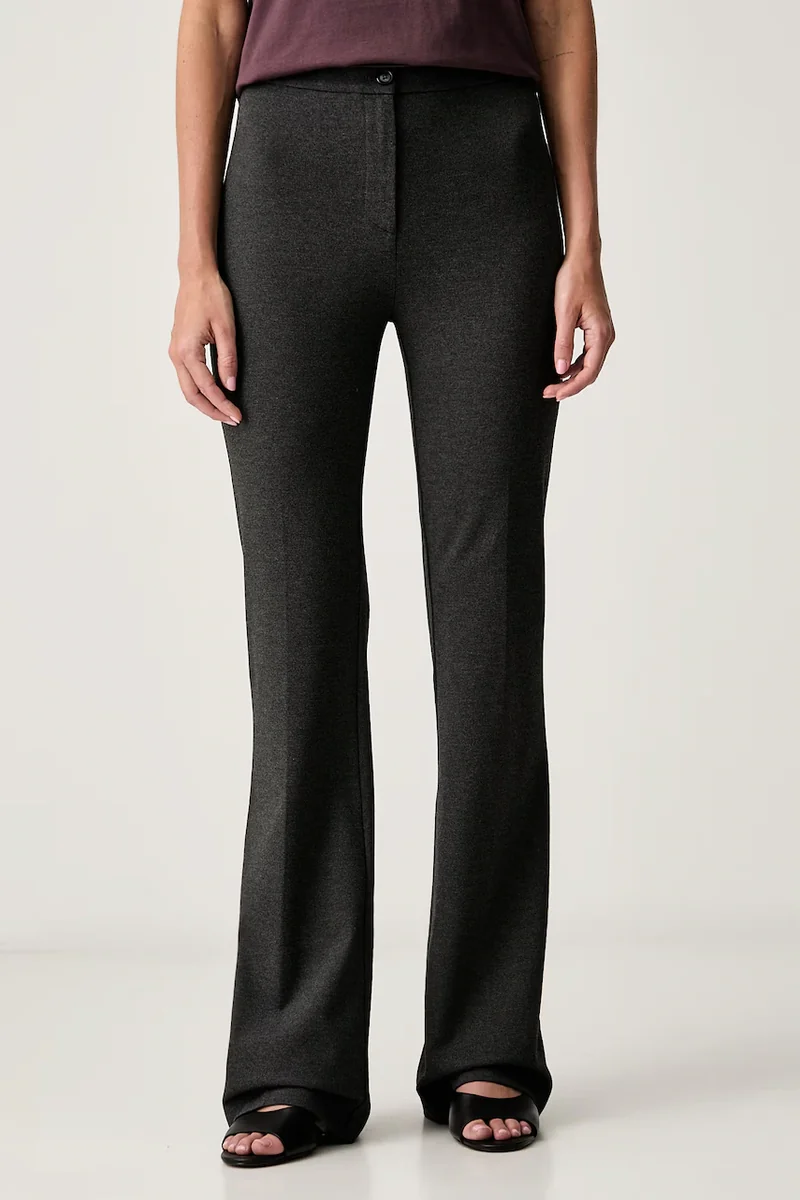 Pinko pantaloni evazați flare pentru femei cu vâscoză