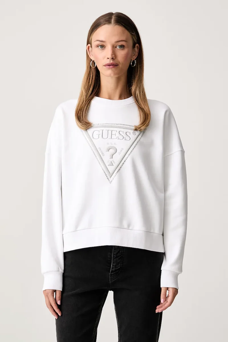 Guess hanorac pentru femei din bumbac