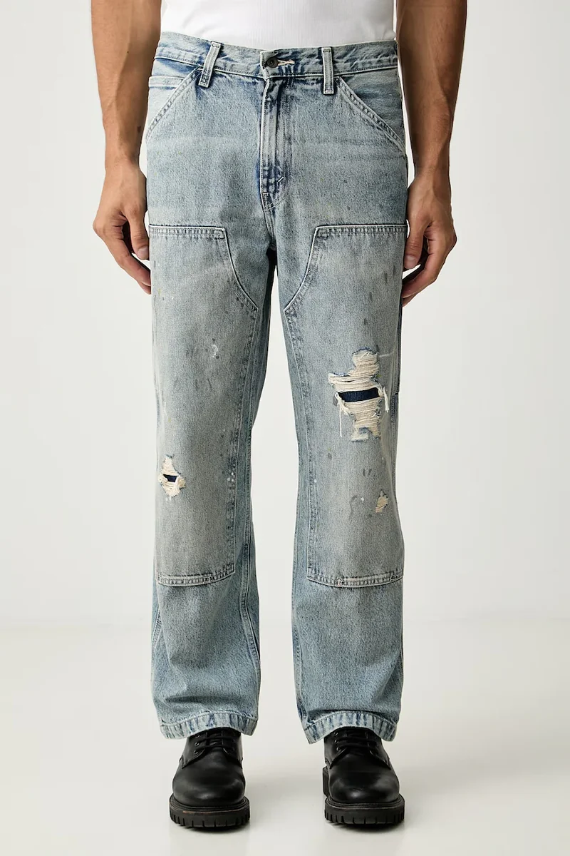Levi's blugi loose pentru bărbați 568 LOOSE STRT DBL KNEE
