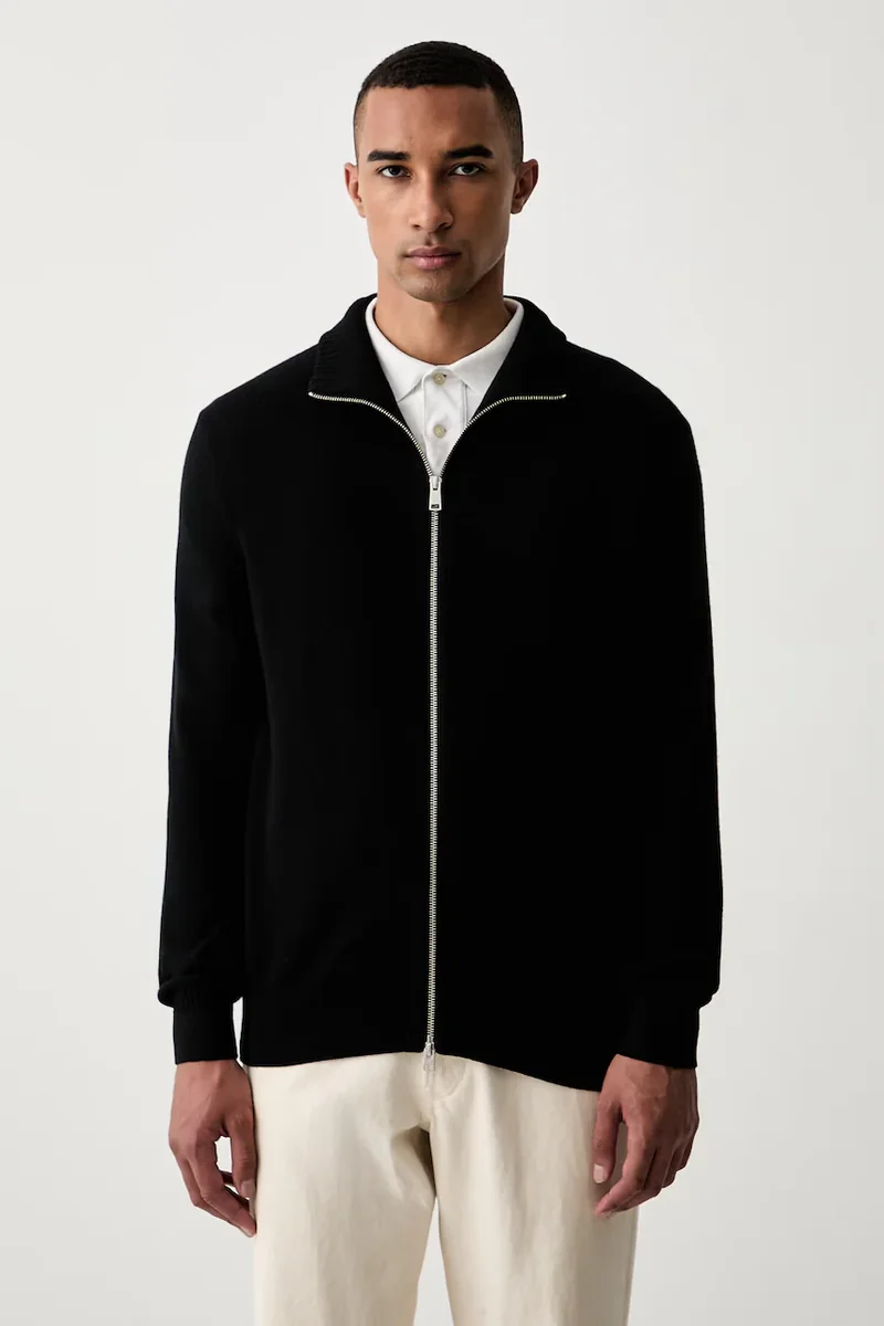 Marc O'Polo cardigan pentru bărbați cu amestec de lână