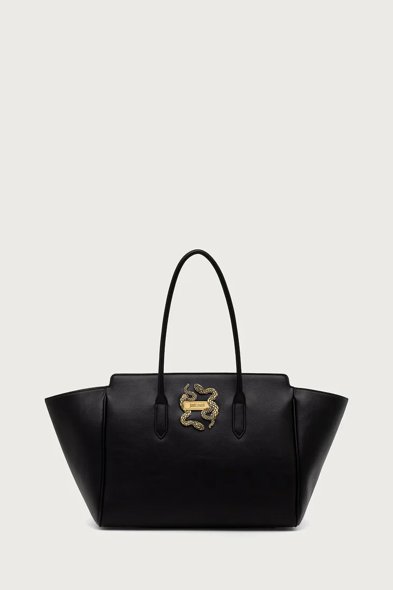 Just Cavalli geantă shopper pentru femei cu imitație de piele
