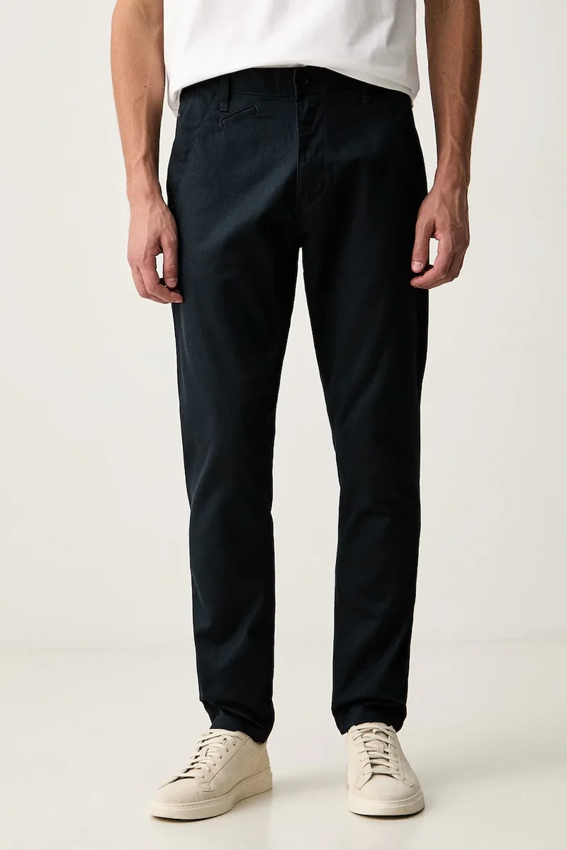 G-Star pantaloni chinos pentru bărbați din bumbac Bronson 3.0 Slim Chino