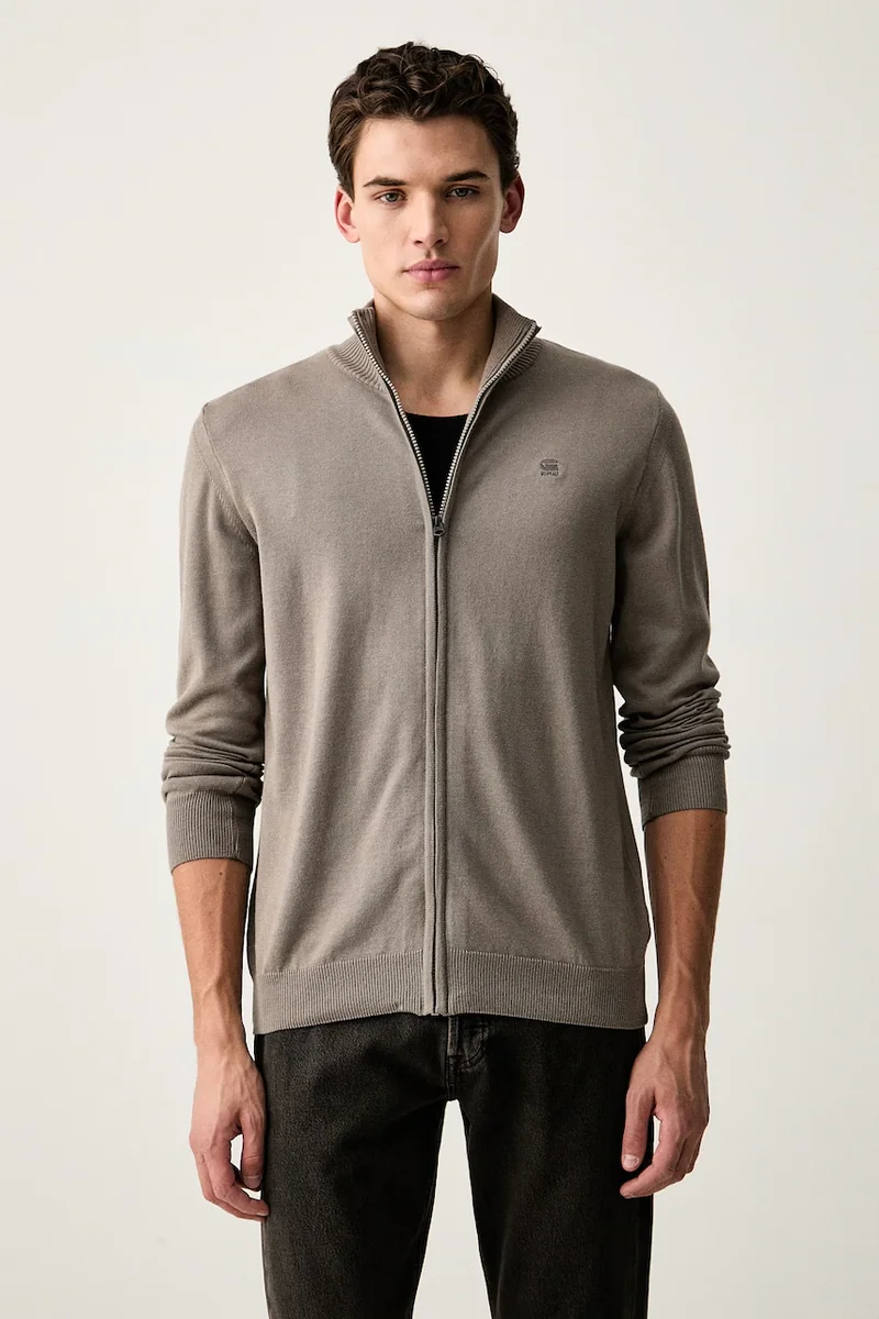 G-Star cardigan pentru bărbați din bumbac Core zip through