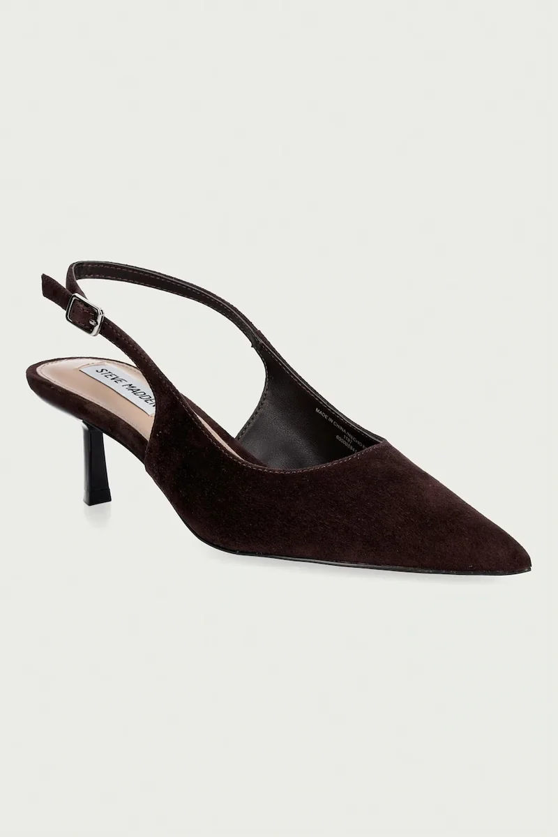 Steve Madden pantofi cu toc stiletto din piele întoarsă Korra