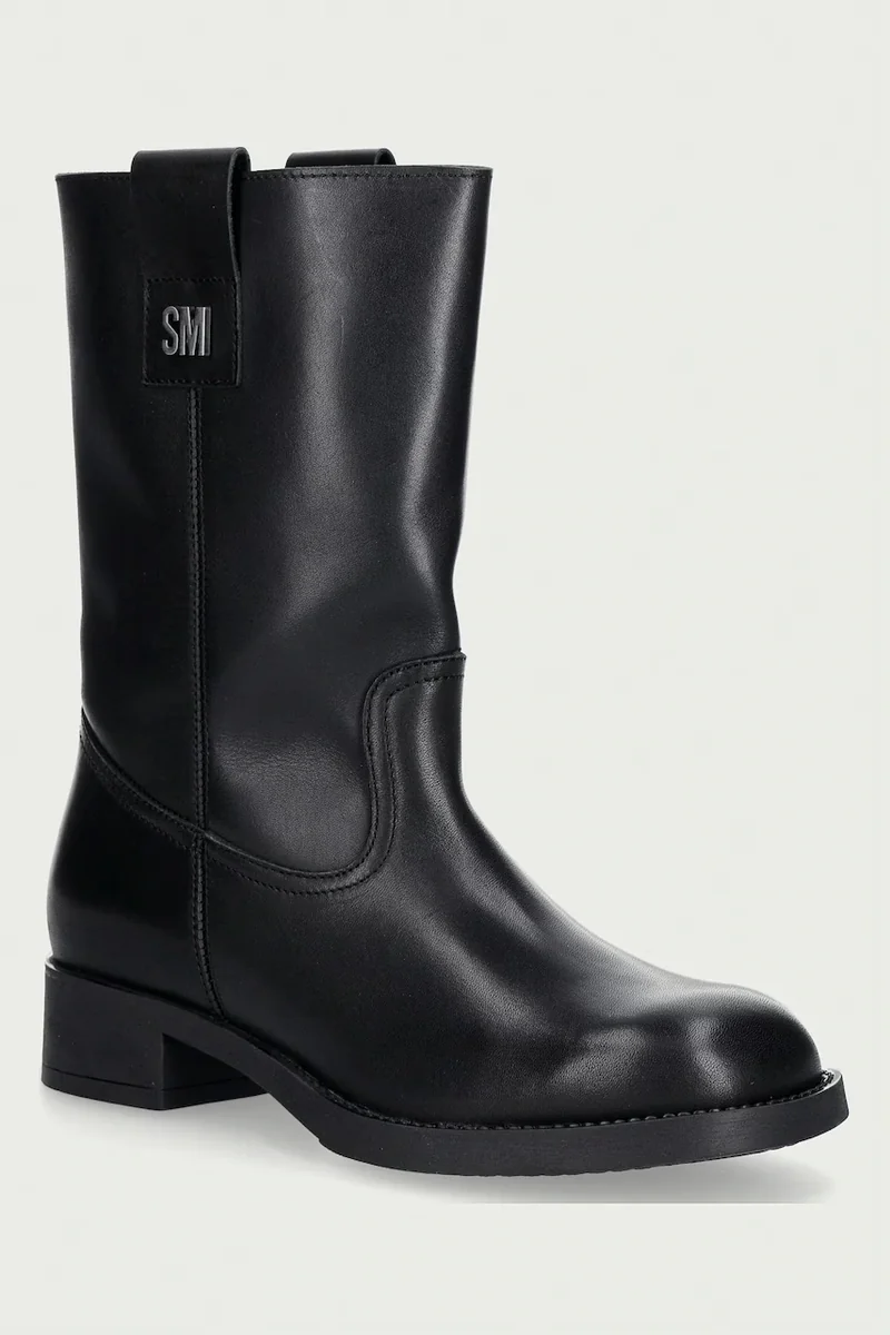 Steve Madden cizme pentru femei din piele Zethy