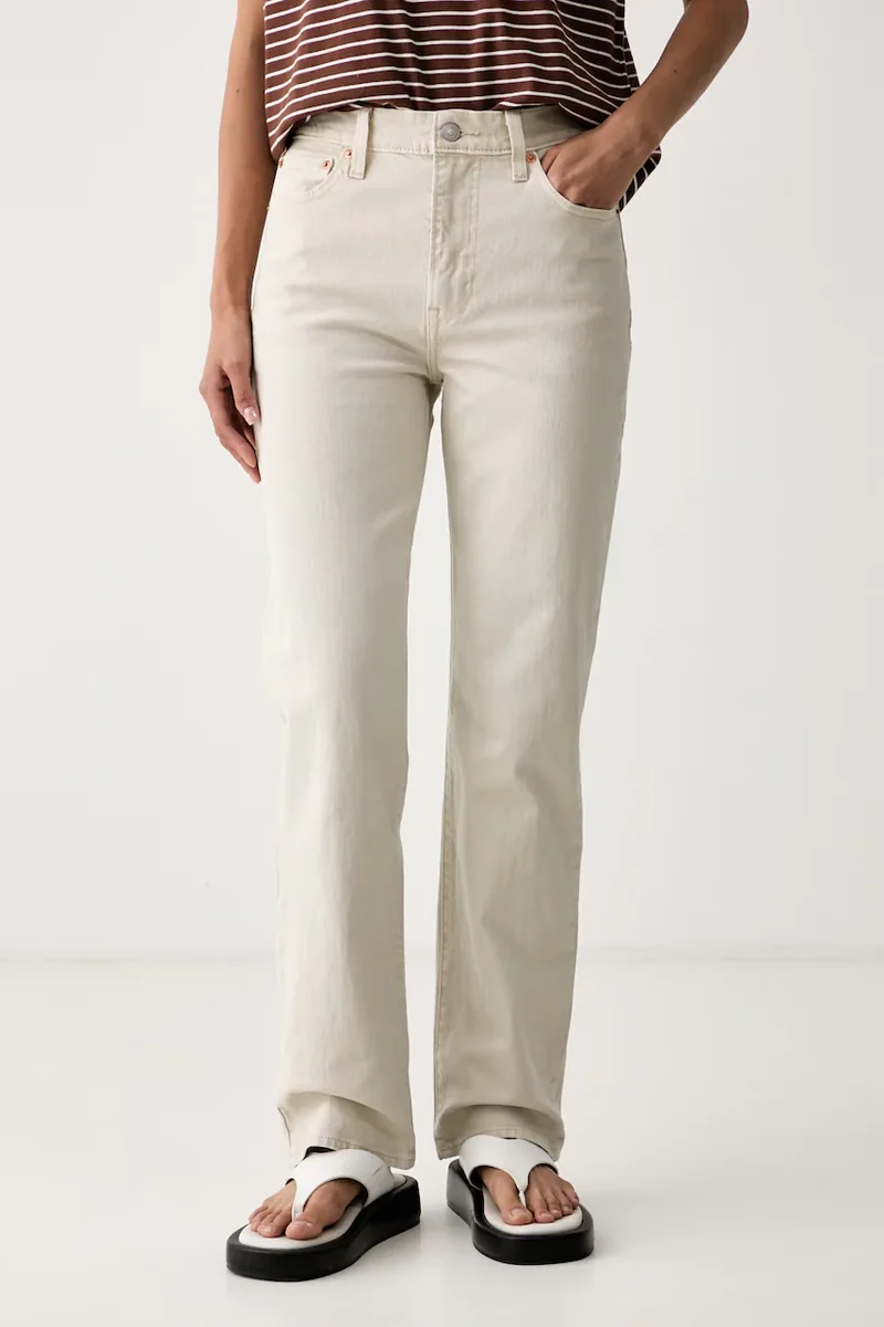 Levi's blugi slim fit pentru femei RIBCAGE SLIM