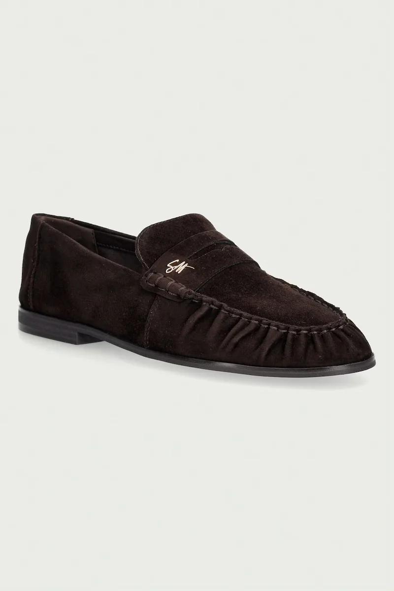 Steve Madden mocasini pentru femei din piele întoarsă Muse-SM