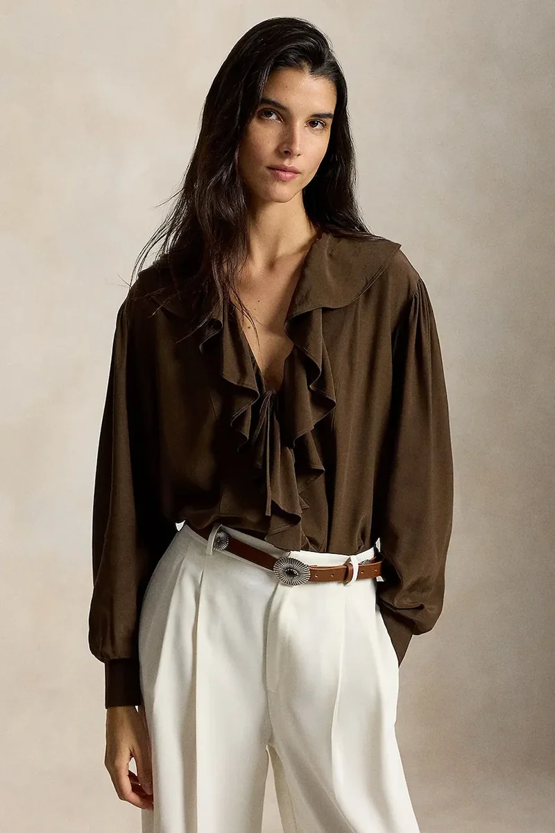 Polo Ralph Lauren bluză pentru femei din vâscoză