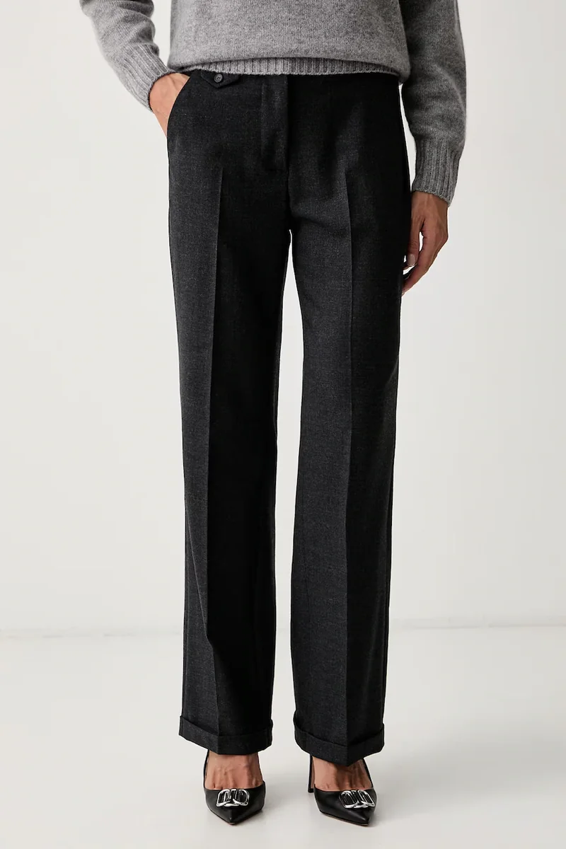 Seventy Venezia pantaloni pentru femei cu lână