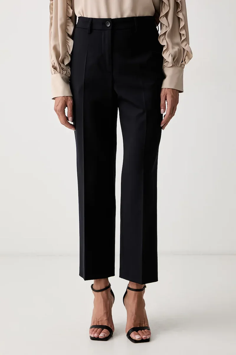 Seventy Venezia pantaloni pentru femei cu amestec de lână