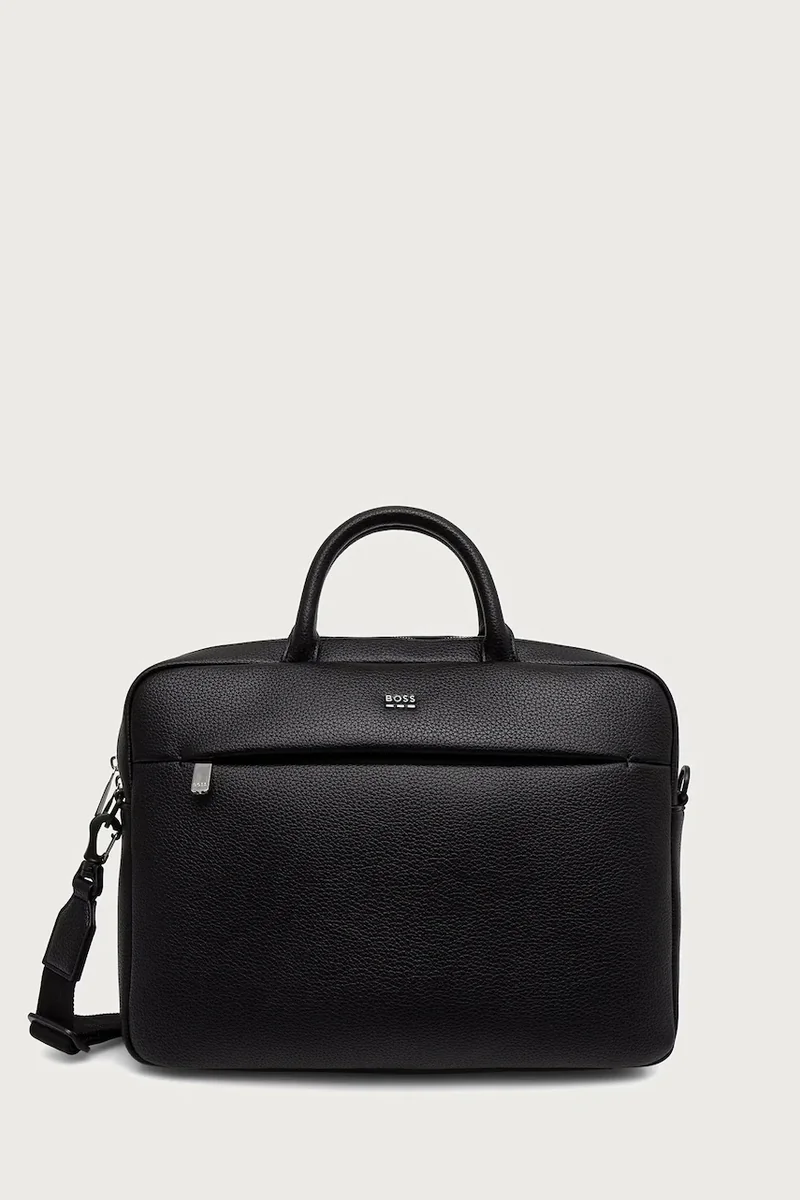 BOSS geantă de laptop pentru bărbați cu imitație de piele Ray EVO_Doc Case