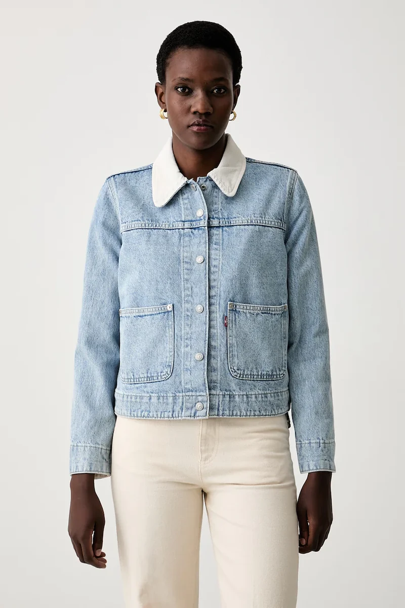 Levi's jachetă pentru femei din denim UTILITY OG