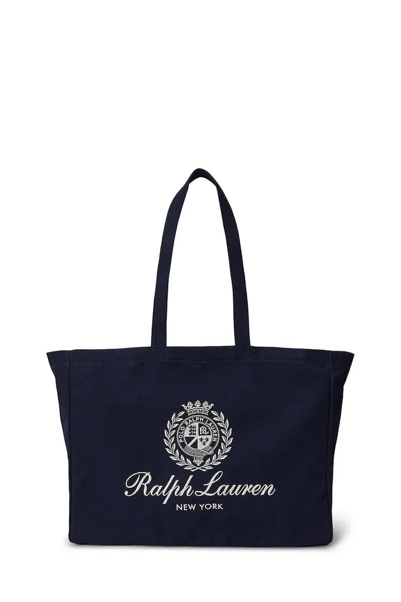 Polo Ralph Lauren geantă de material textil pentru femei din bumbac