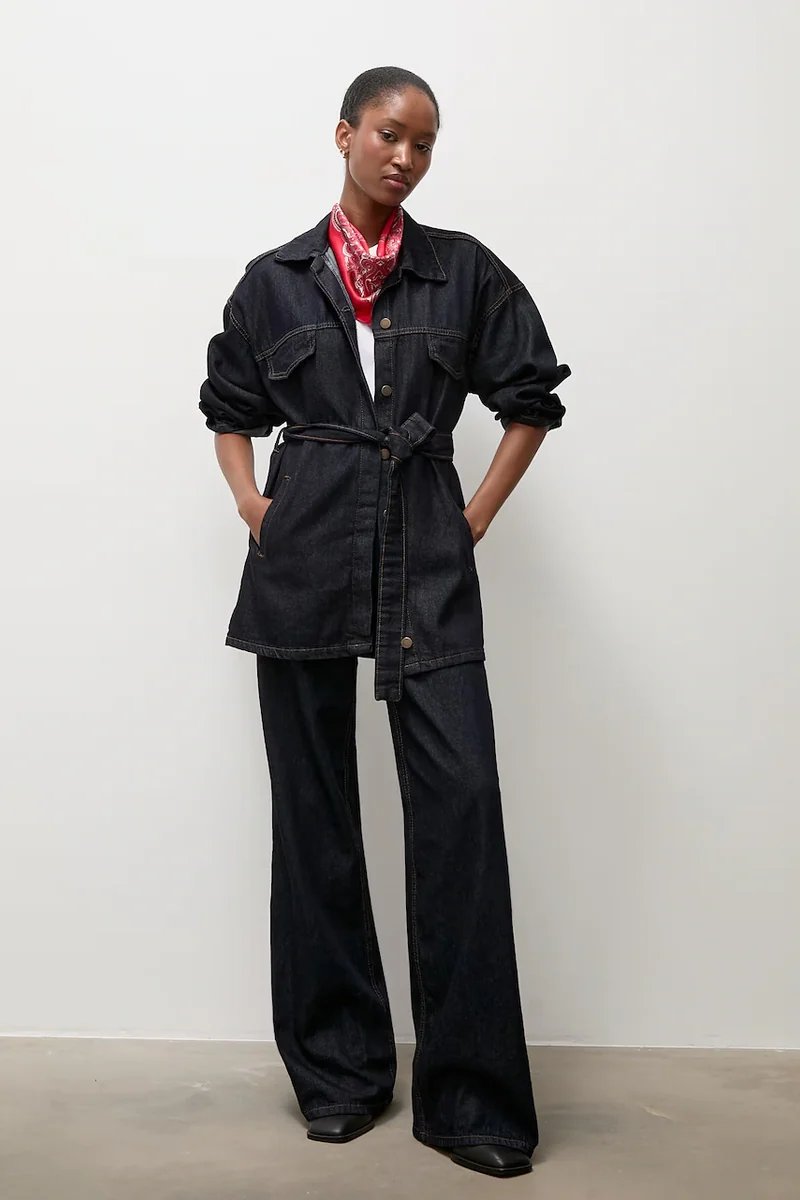 Answear.LAB compleu de zi pentru femei din denim