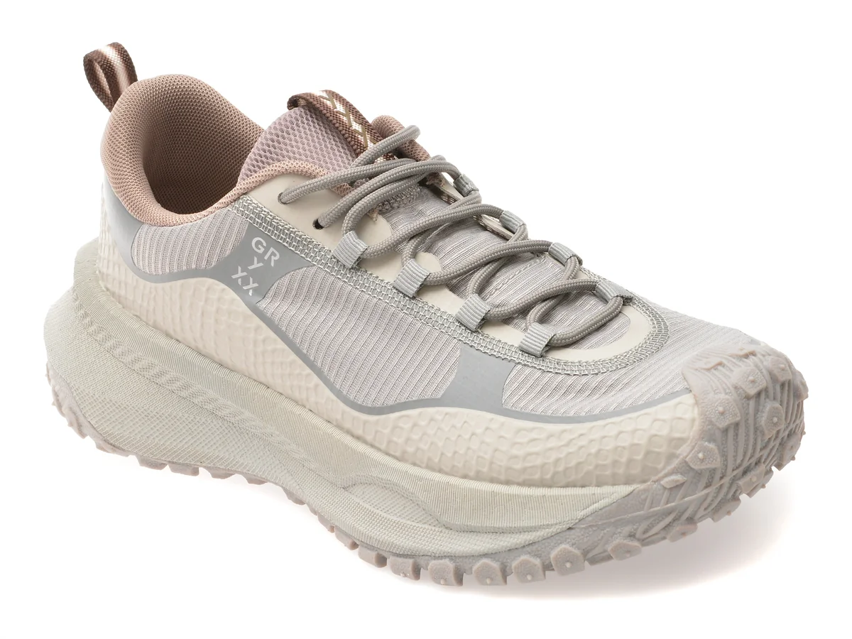 Pantofi sport GRYXX gri, T582, din material textil