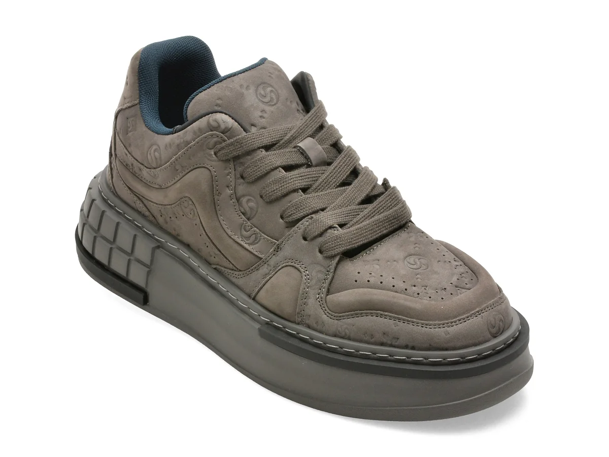 Pantofi sport GRYXX gri, 2870, din piele naturala