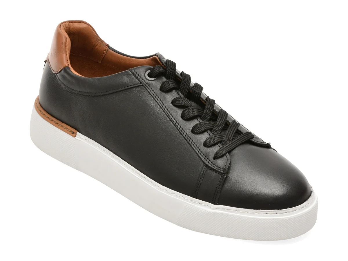 Pantofi sport GRYXX negri, 26Y25, din piele naturala